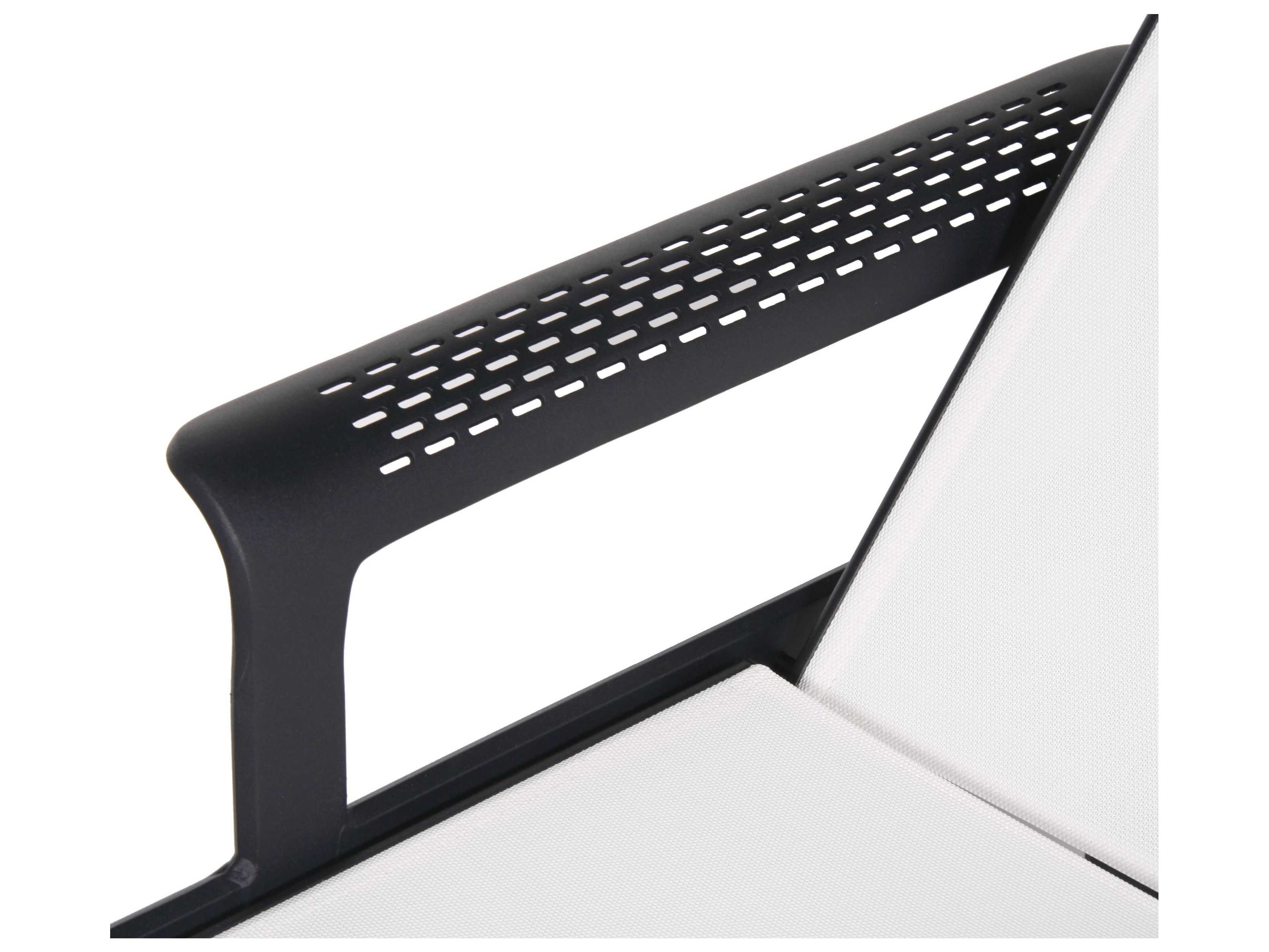 Suncoast South Beach Sling Aluminum Arm Outdoor Loveseat