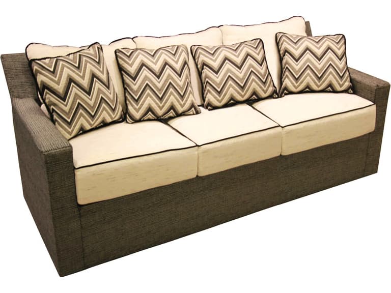 Suncoast Summer Aluminum Wicker Outdoor Sofa
