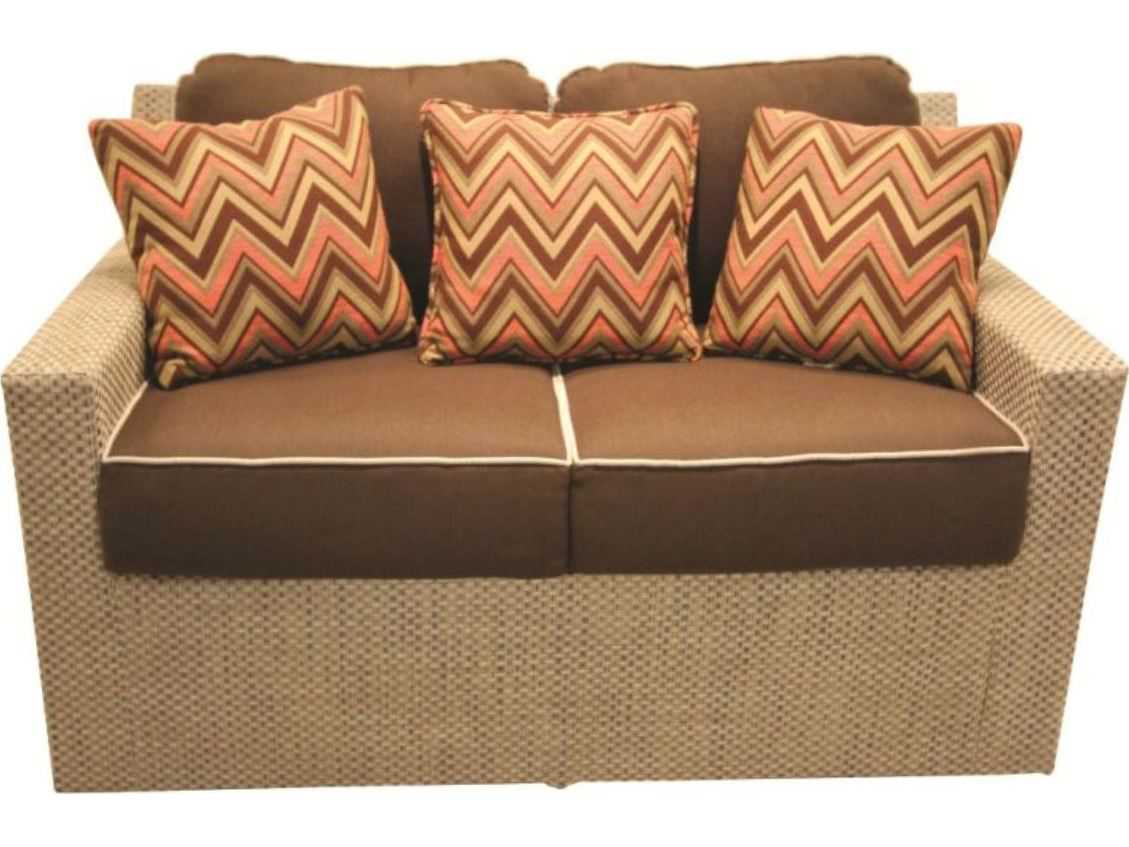 Suncoast Summer Aluminum Wicker Patio Loveseat