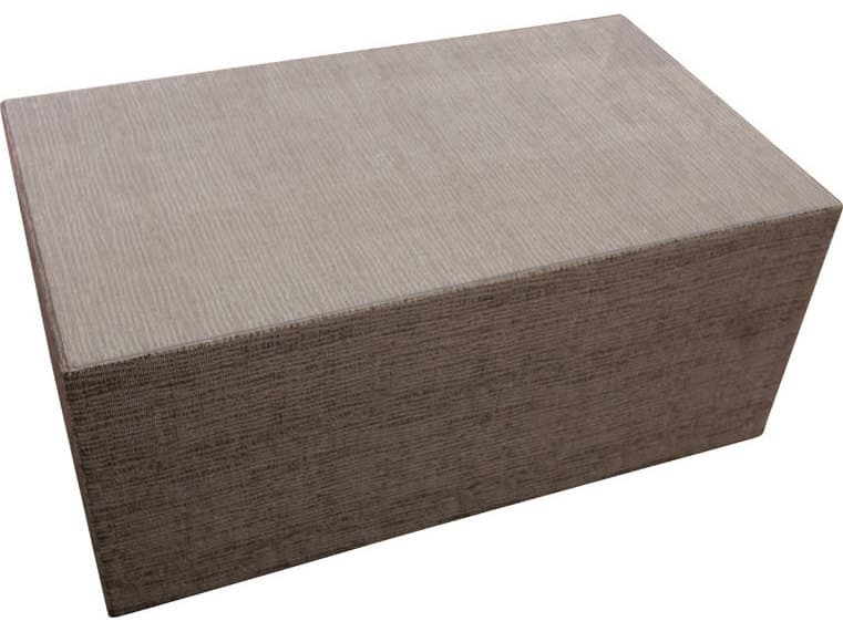 Suncoast Summer Aluminum Rectangular Outdoor Patio Coffee Table