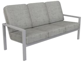 Suncoast Vectra Bold Cushion Aluminum Outdoor Sofa
