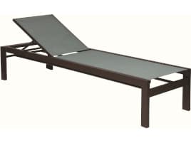 Suncoast Vectra Bold Slng Aluminum Outdoor Patio Chaise Lounge