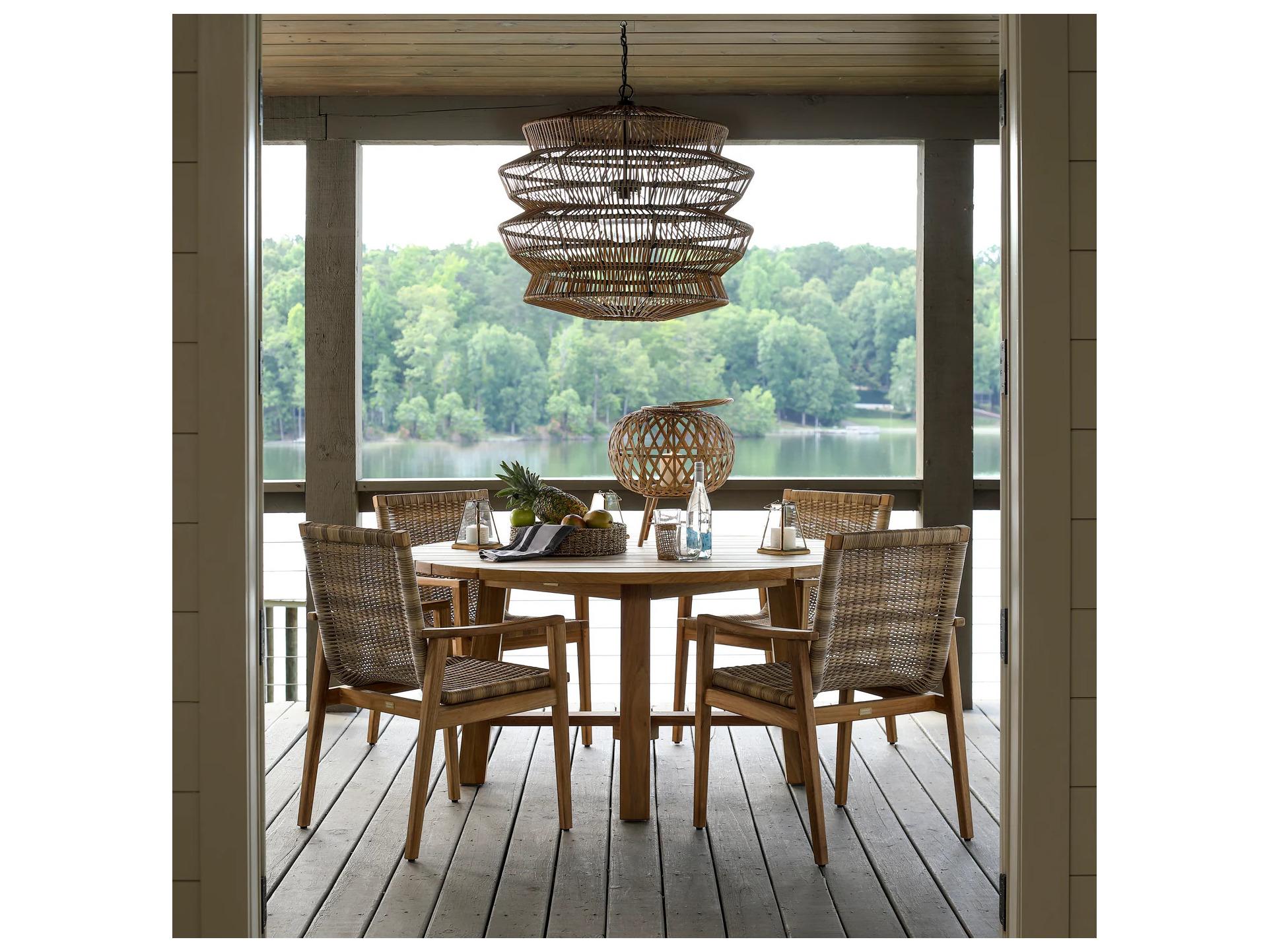 Summer Classics Pointe Dining Arm Chair