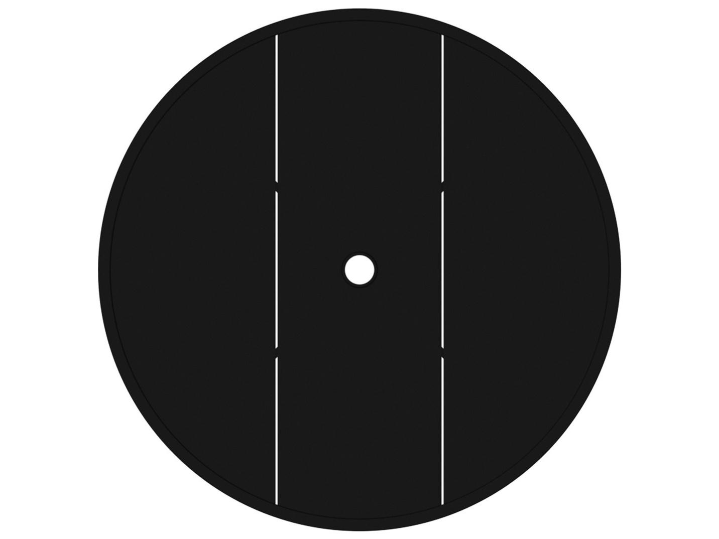 Summer Classics Wrought Aluminum Round Table Top with Umbrella Hole