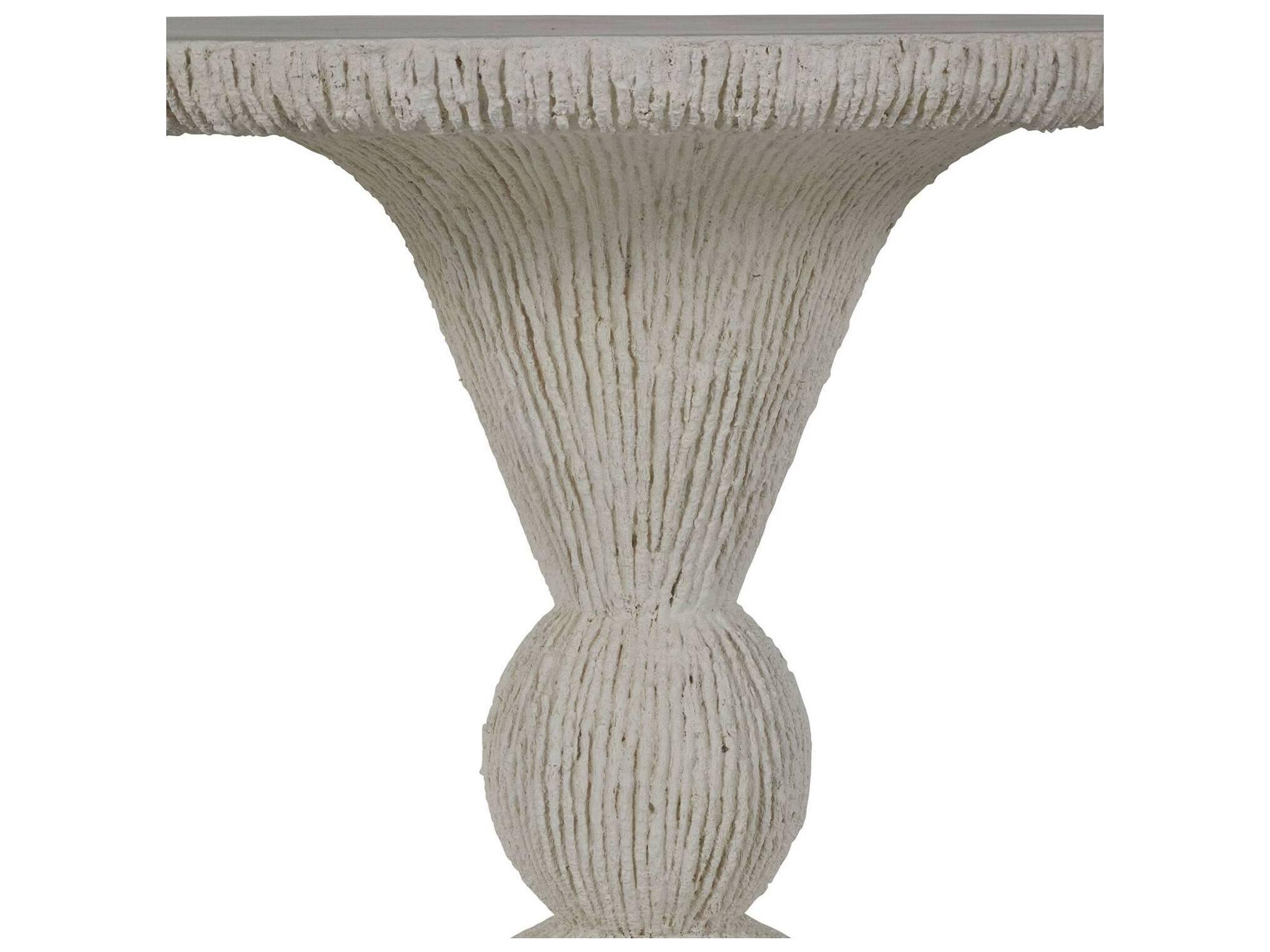 Summer Classics Montello Cast Stone Natural Round Outdoor Patio Dining Table