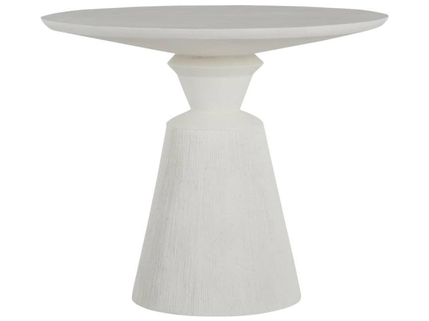 Summer Classics Fisher Stone Round Patio Dining Table