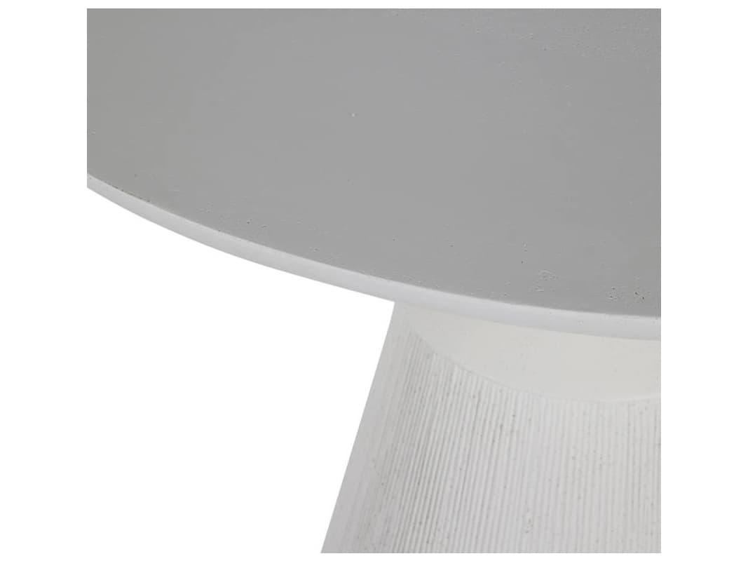 Summer Classics Fisher Stone Round Patio Dining Table