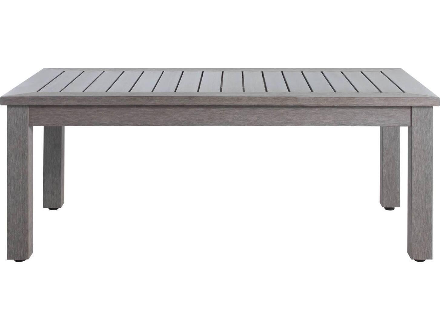 Summer Classics Portside N-Dura Wood Rectangular Patio Coffee Table