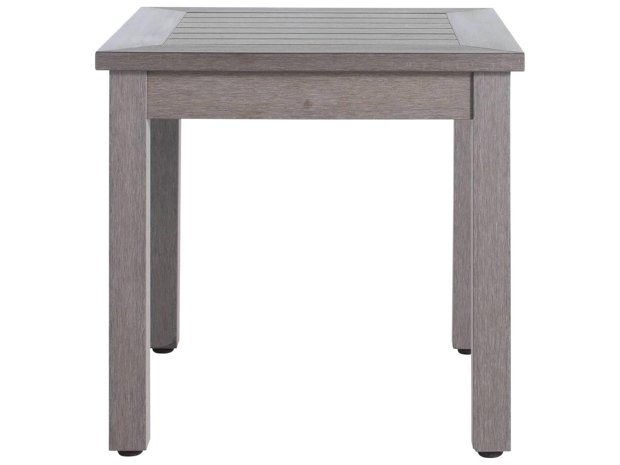 Summer Classics Portside N-Dura Wood Square Outdoor Side Table
