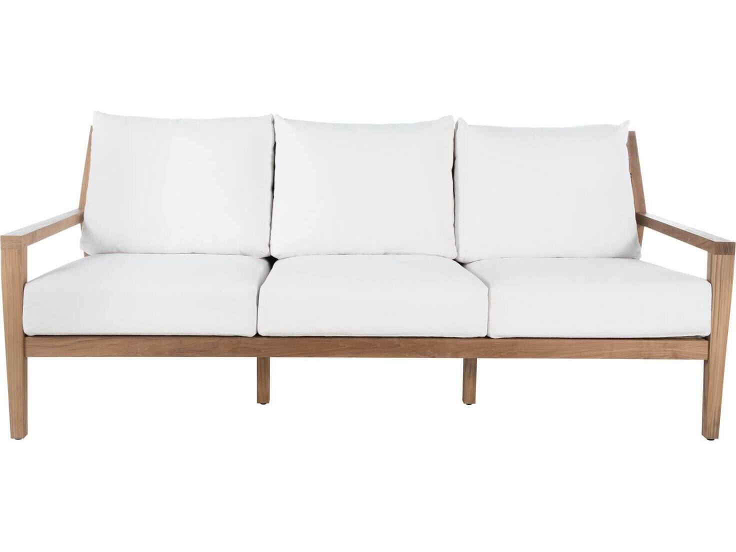 Summer Classics Savannah Teak Natural Outdoor Sofa
