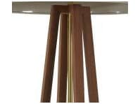 Summer Classics Jayda Natural Teak Outdoor Floor Lamp