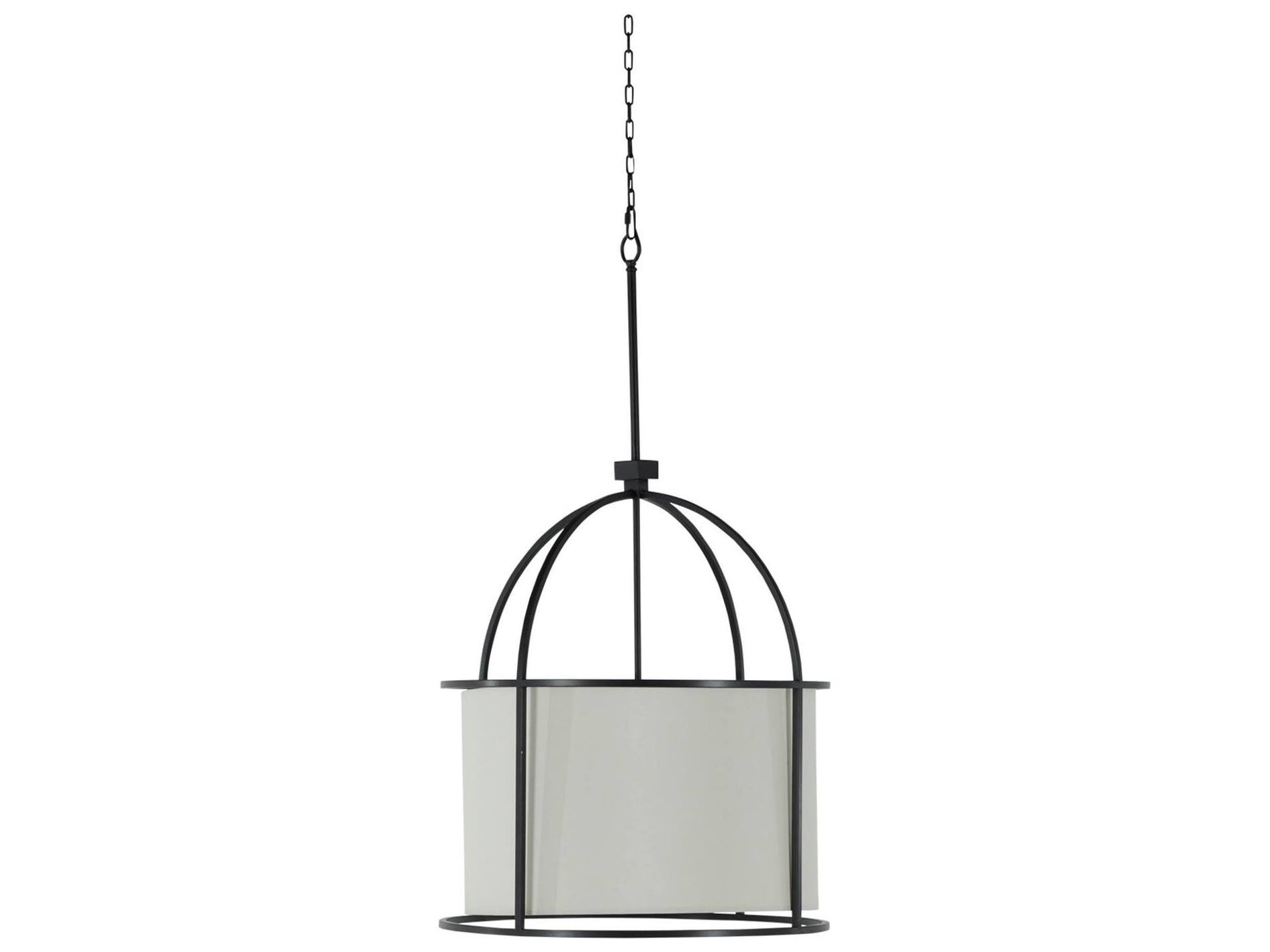 Summer Classics Marlon Stainless Steel Black Outdoor Chandelier