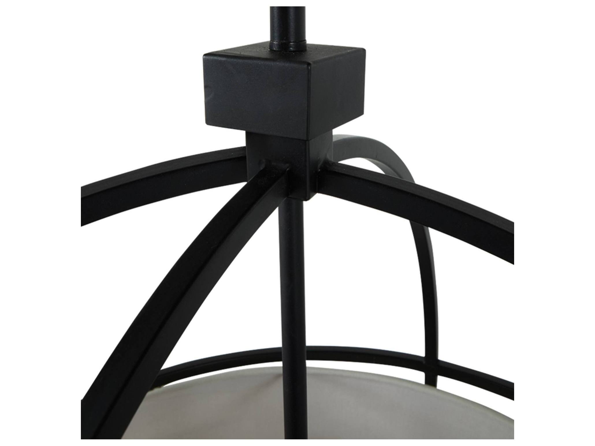 Summer Classics Marlon Stainless Steel Black Outdoor Chandelier
