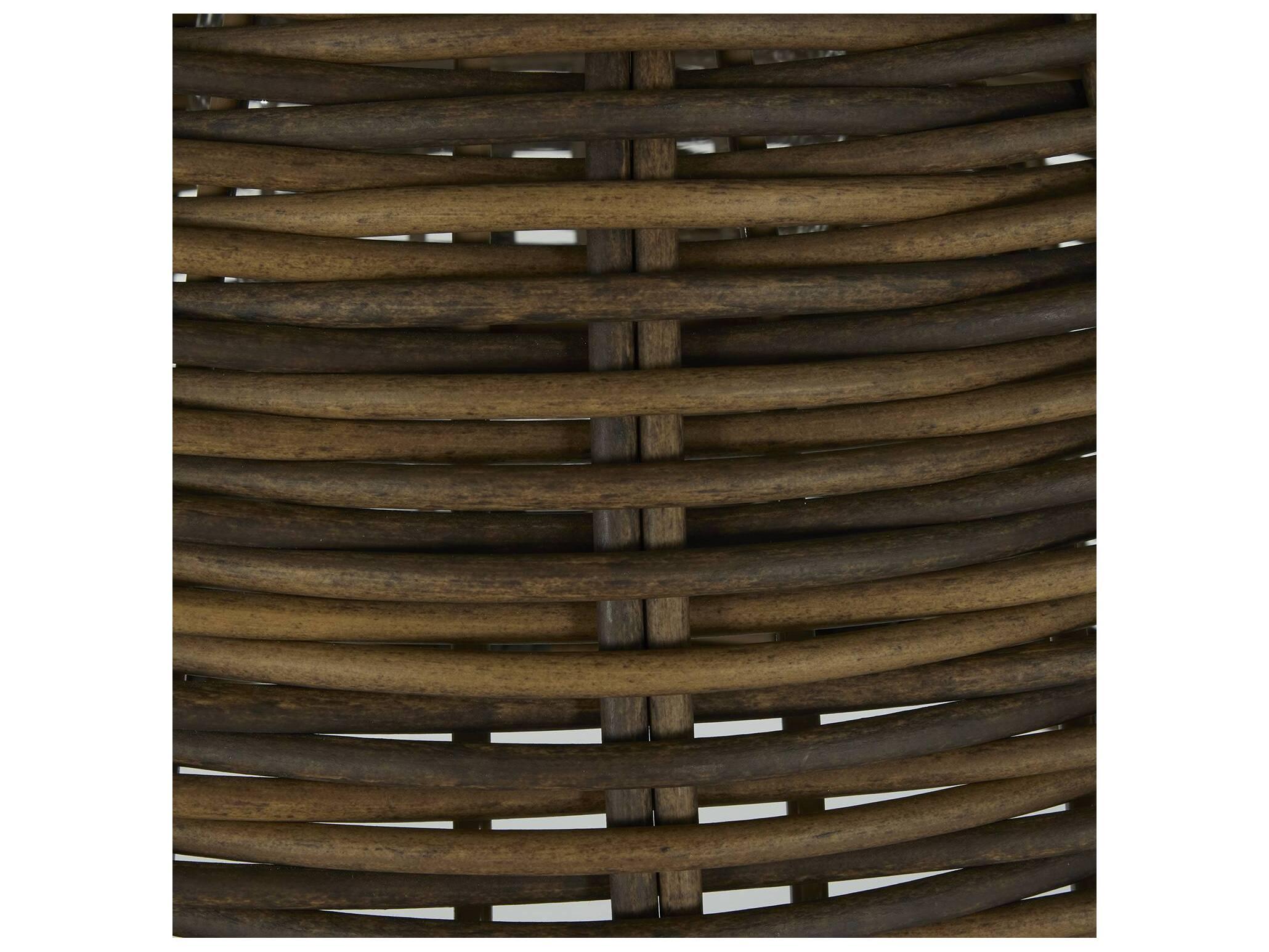 Summer Classics Prescott Resin Wicker Mahogany/Chestnut Outdoor Small Chandelier