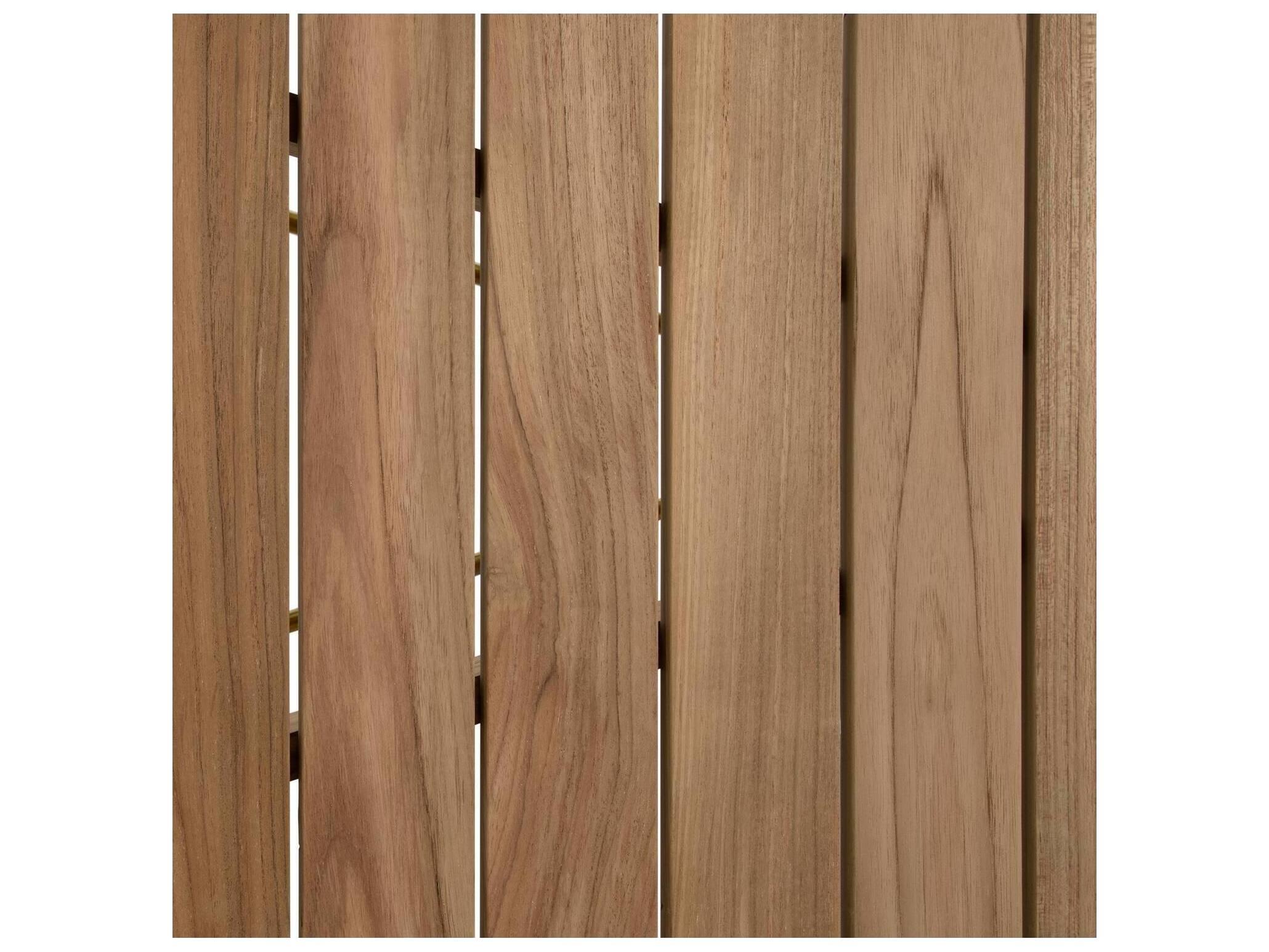 Summer Classics Pacifica Natural Teak Rectangular Outdoor Patio Coffee Table