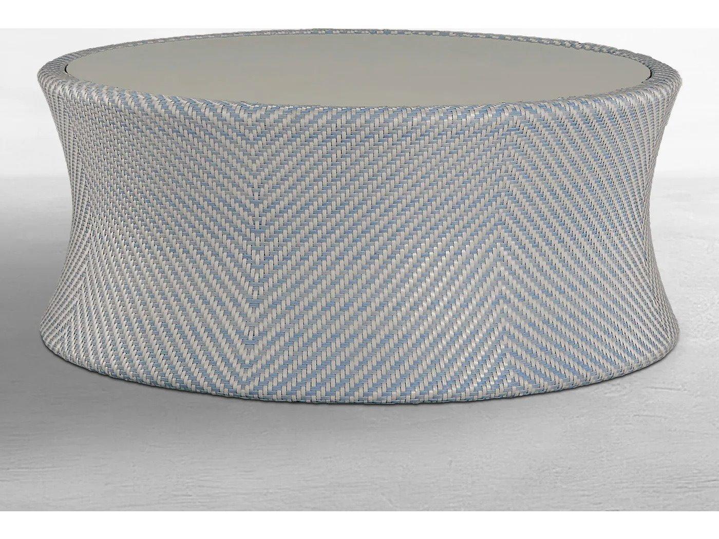 Summer Classics Bari N-Dura Resin Wicker  39.5" Round Coffee Table