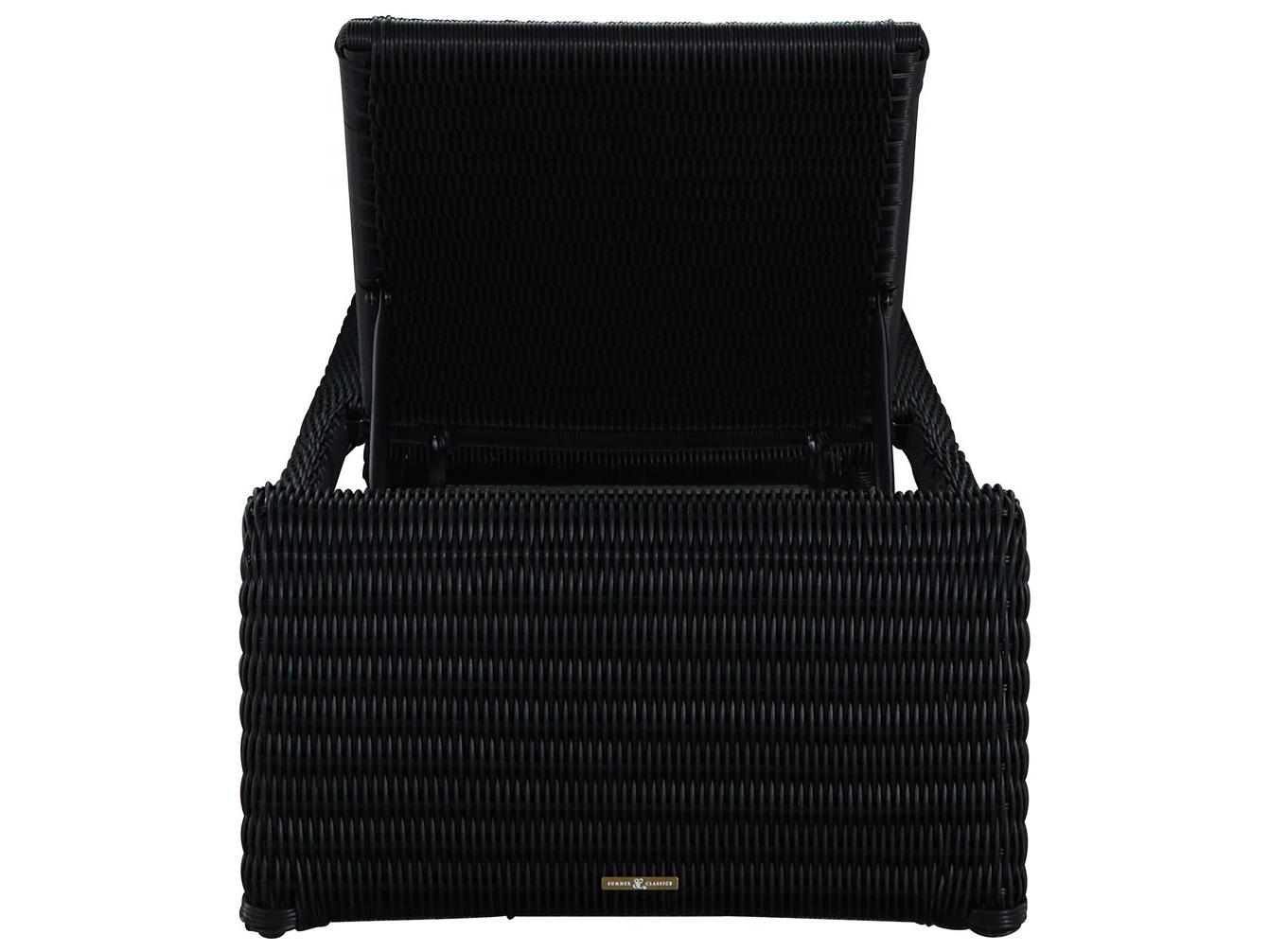 Summer Classics Como Wicker Chaise