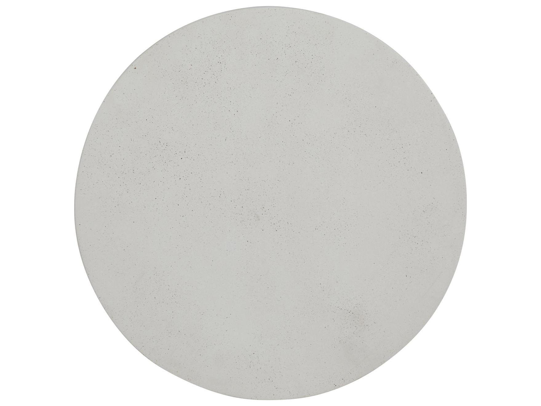 Summer Classics Cast Stone Gannet Round Outdoor End Table