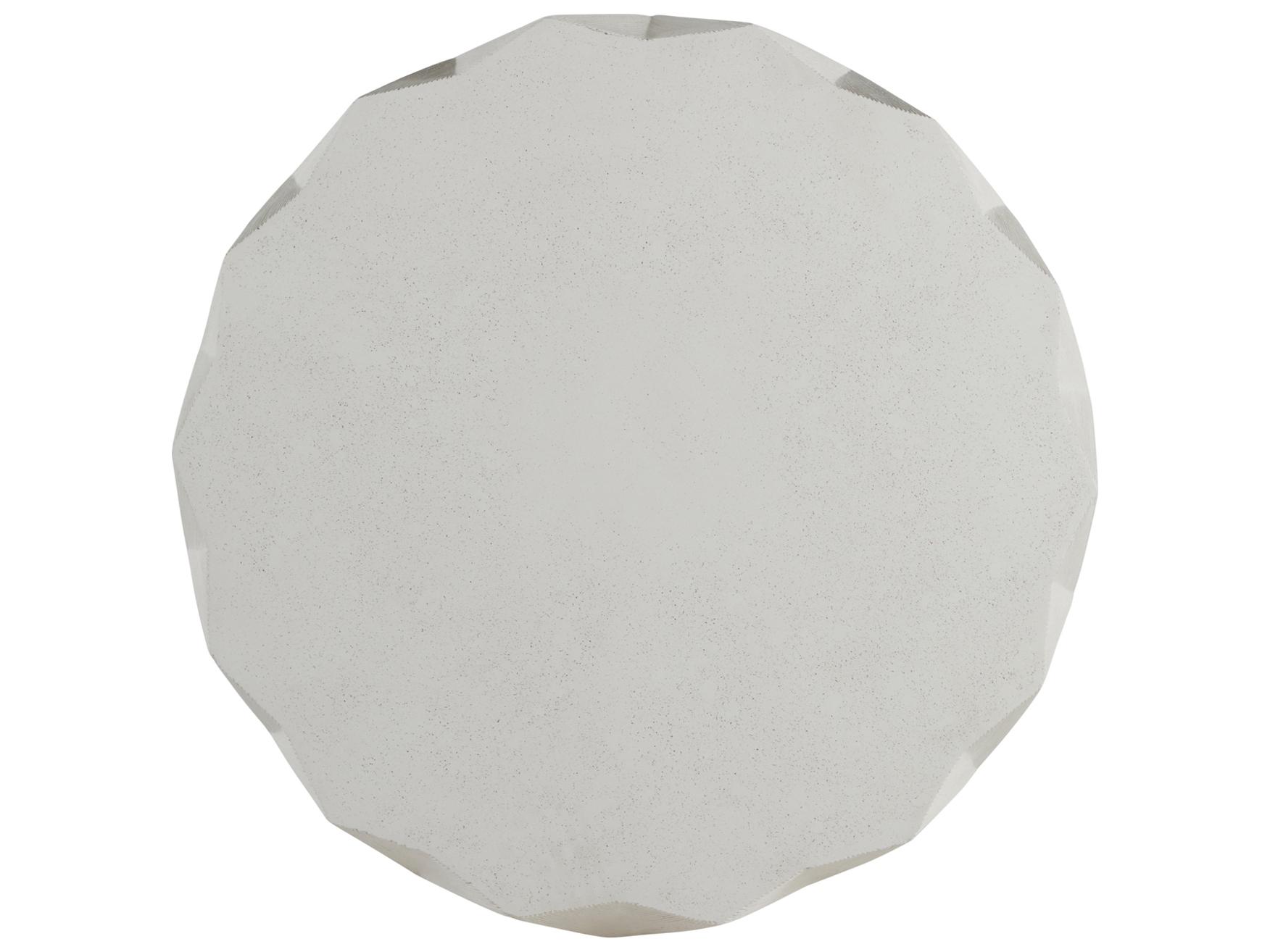 Summer Classics Cast Stone Mandarin Round Patio Coffee Table