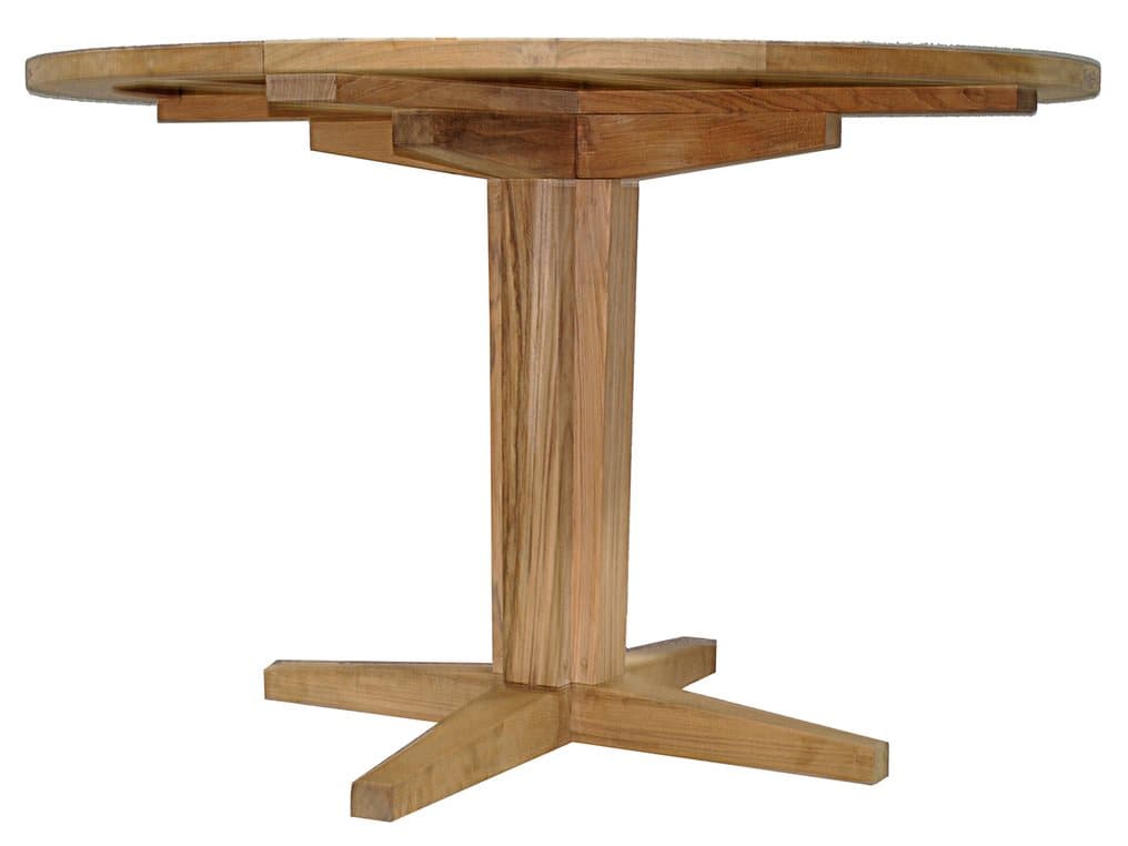 Summer Classics Club Teak Round Patio Dining Table
