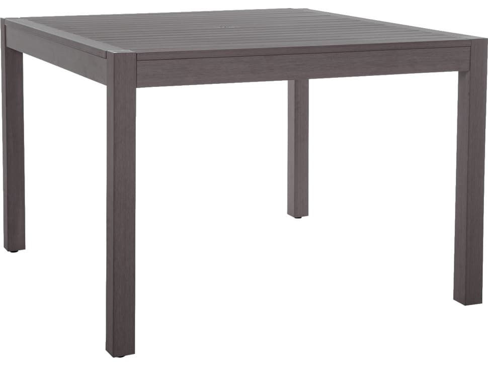 Summer Classics Portside N-Dura Wood Square Patio Dining Table