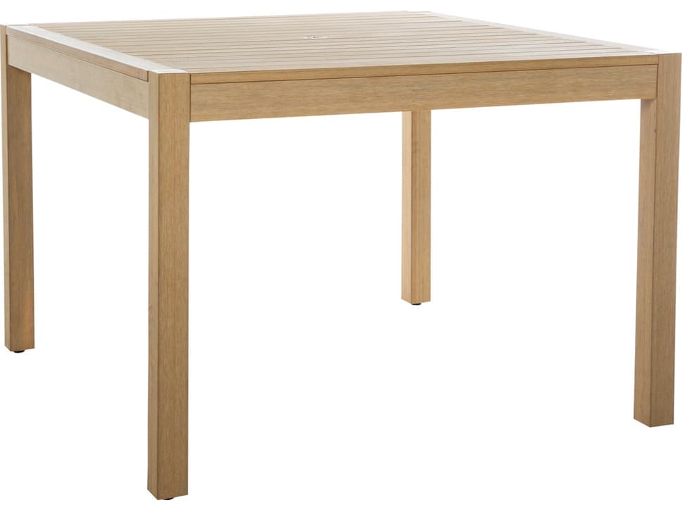 Summer Classics Portside N-Dura Wood Square Patio Dining Table
