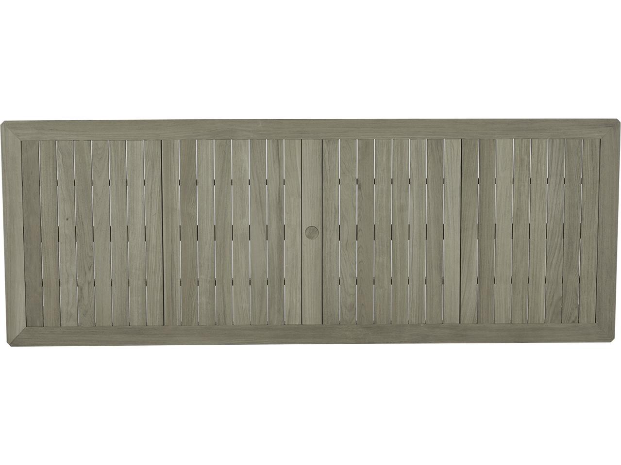 Summer Classics Woodlawn Teak Rectangular Outdoor Patio Dining Table