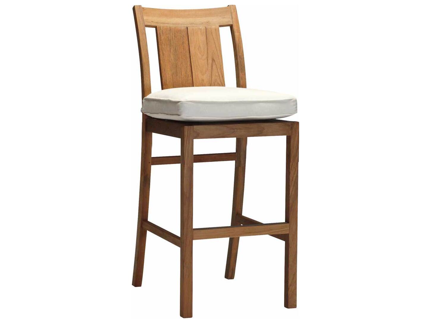 Summer Classics Croquet Teak 24''Counter Stool Seat Replacement Cushions