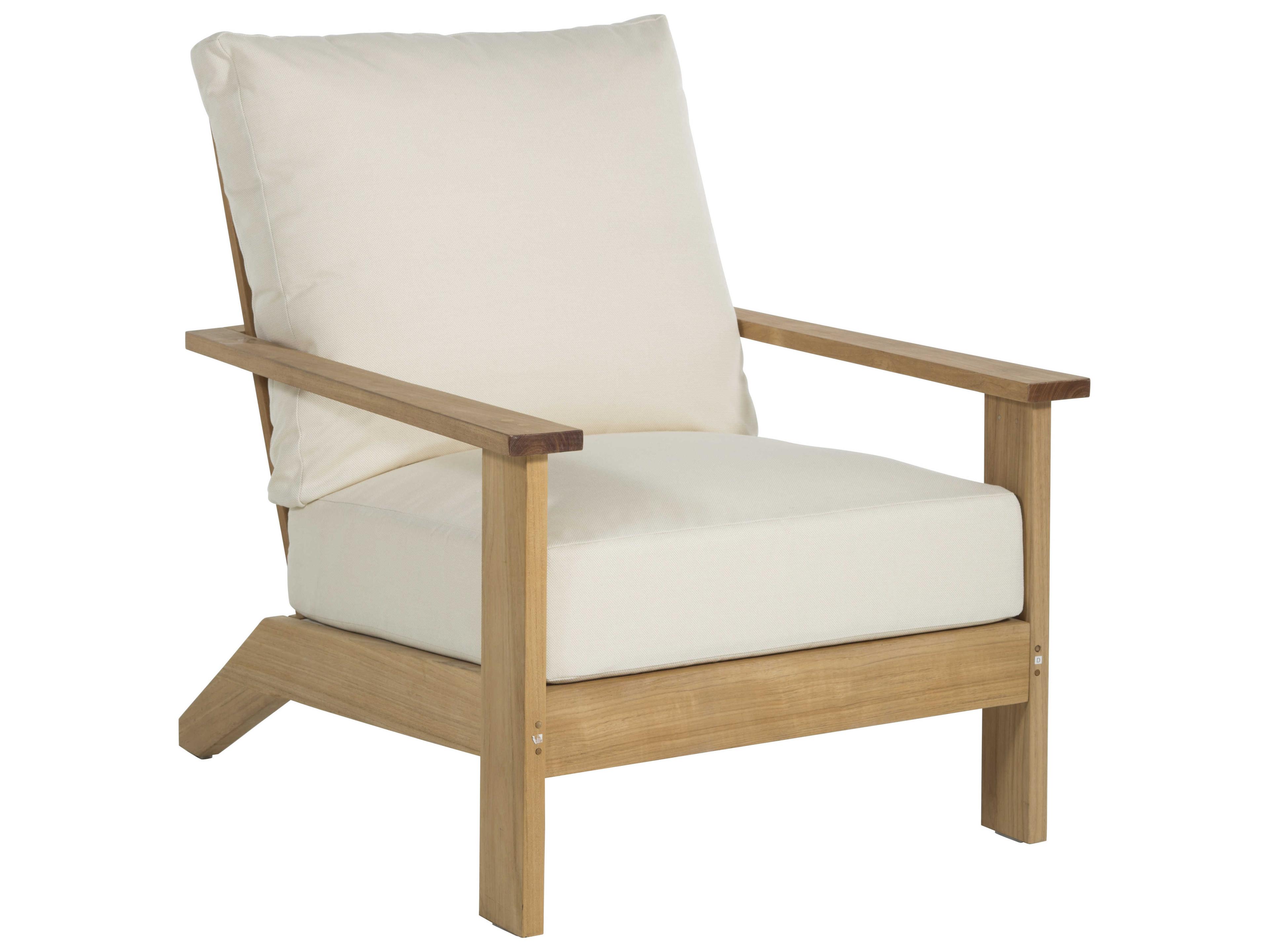 Summer Classics Ashland Teak Outdoor Patio Lounge Chair