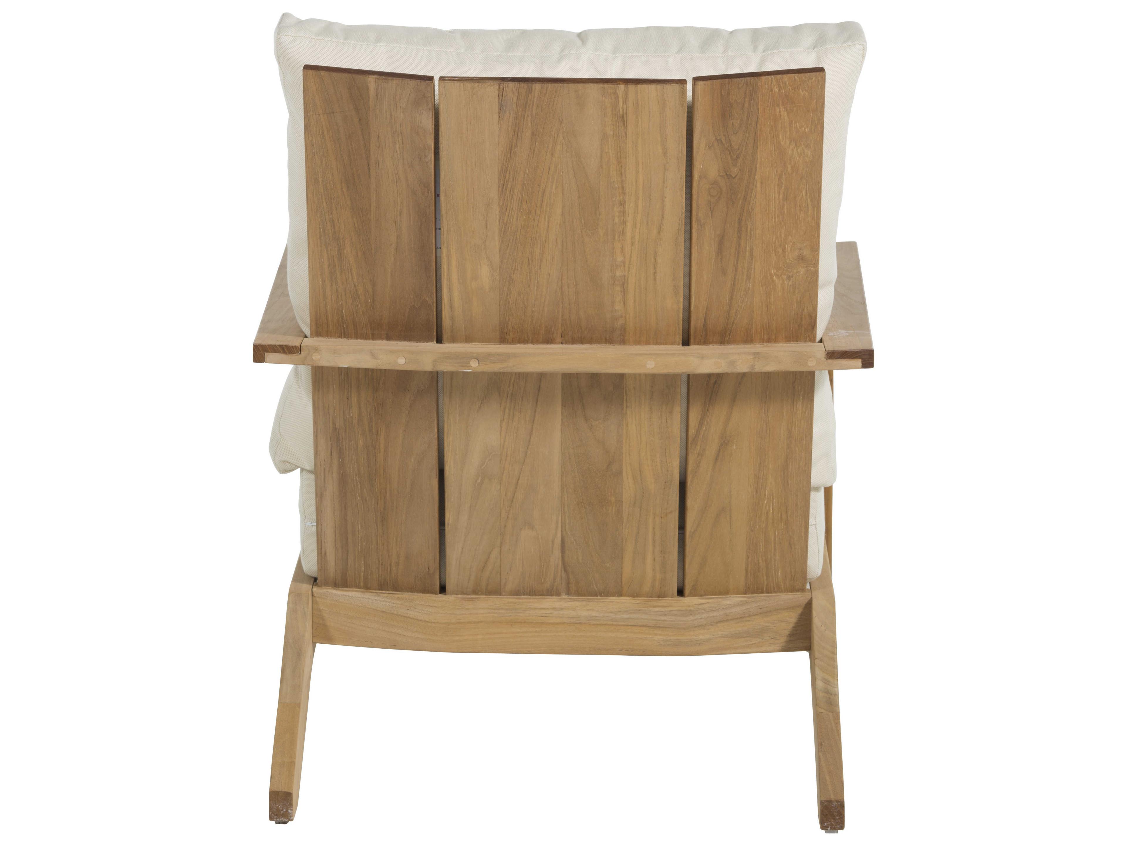 Summer Classics Ashland Teak Outdoor Patio Lounge Chair