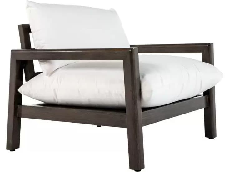 Summer Classics Monterey Aluminum Slate Grey Lounge Chair