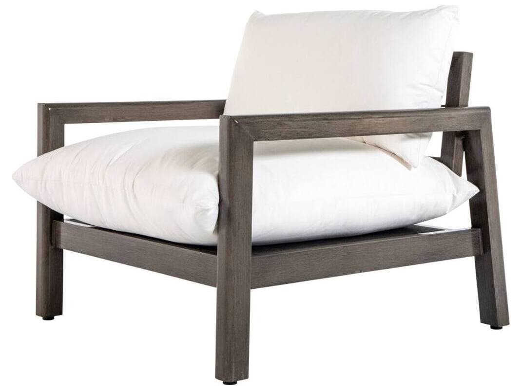 Summer Classics Monterey Aluminum Slate Grey Lounge Chair