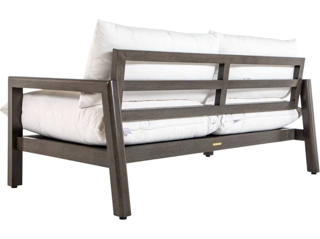 Summer Classics Monterey Aluminum Slate Grey Sofa