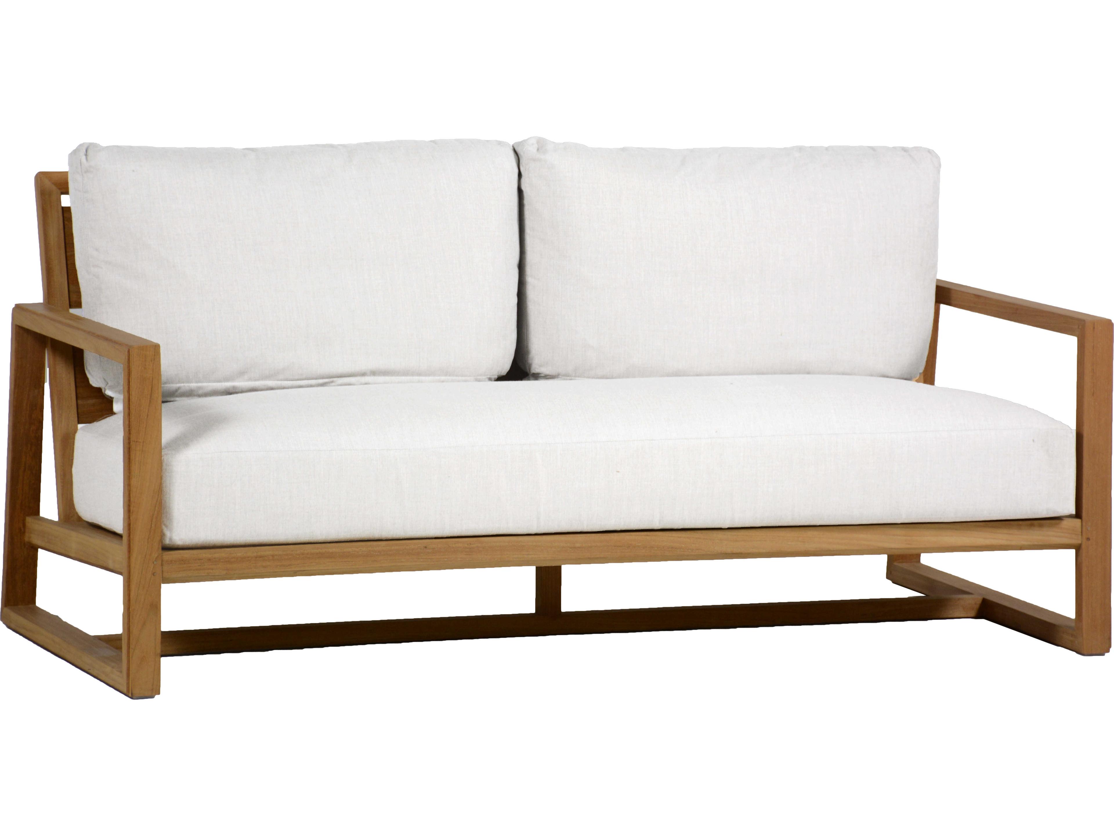Summer Classics Avondale Natural Teak Outdoor Patio Sofa