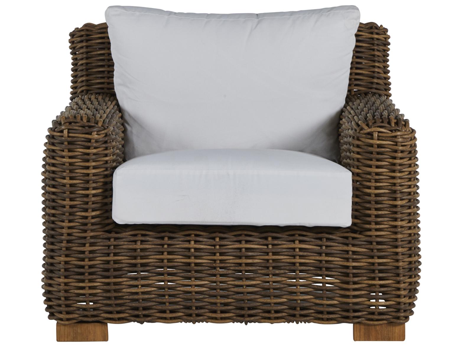Summer Classics Montauk Wicker Patio Lounge Chair