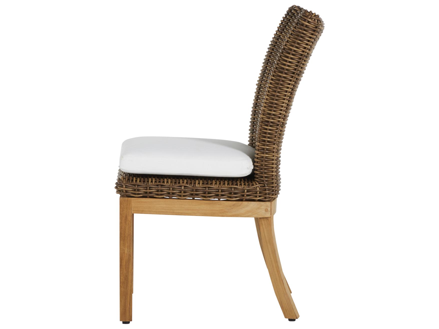 Summer Classics Montauk Wicker Patio Dining Side Chair