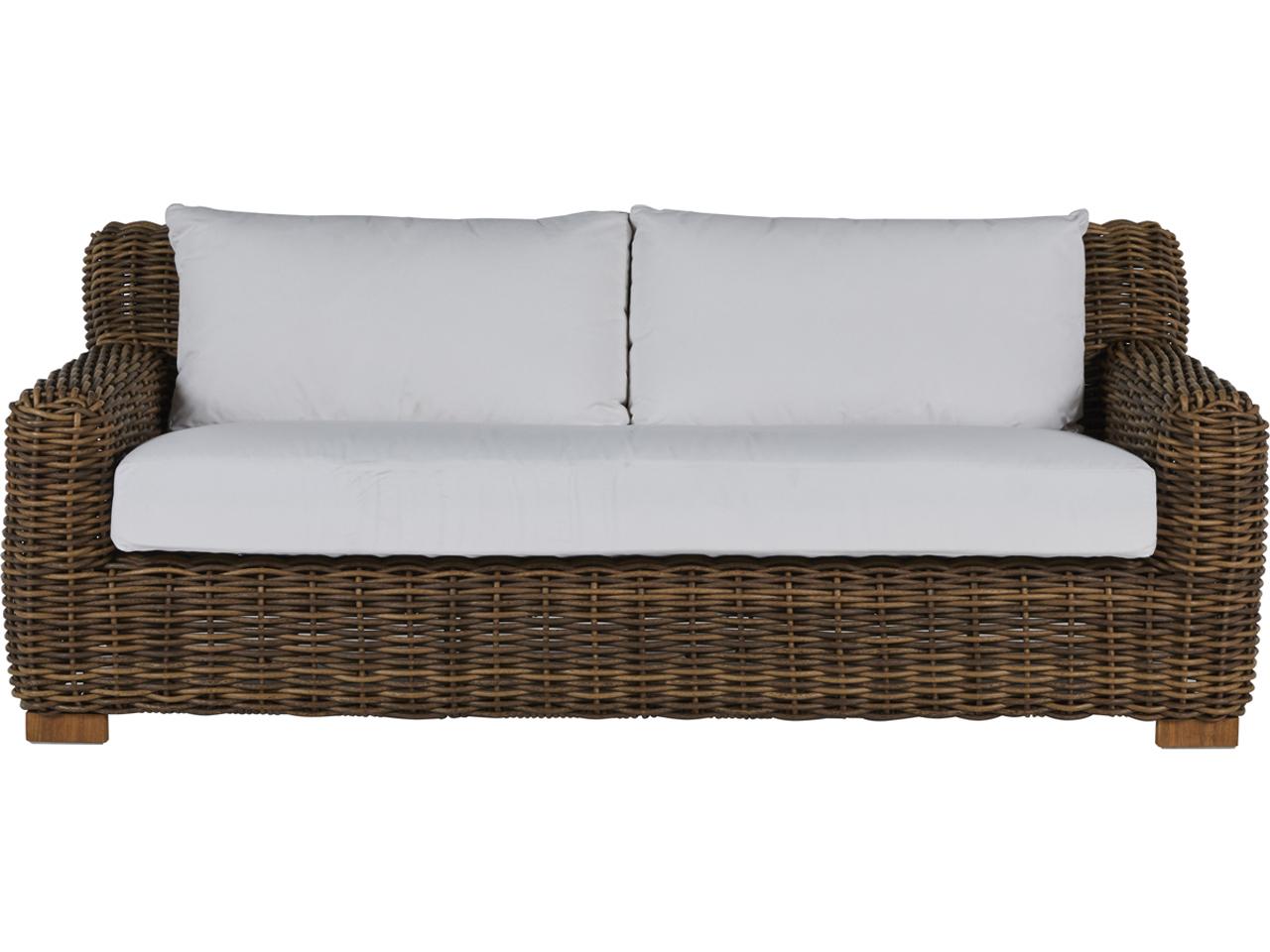 Summer Classics Montauk Wicker Patio Sofa