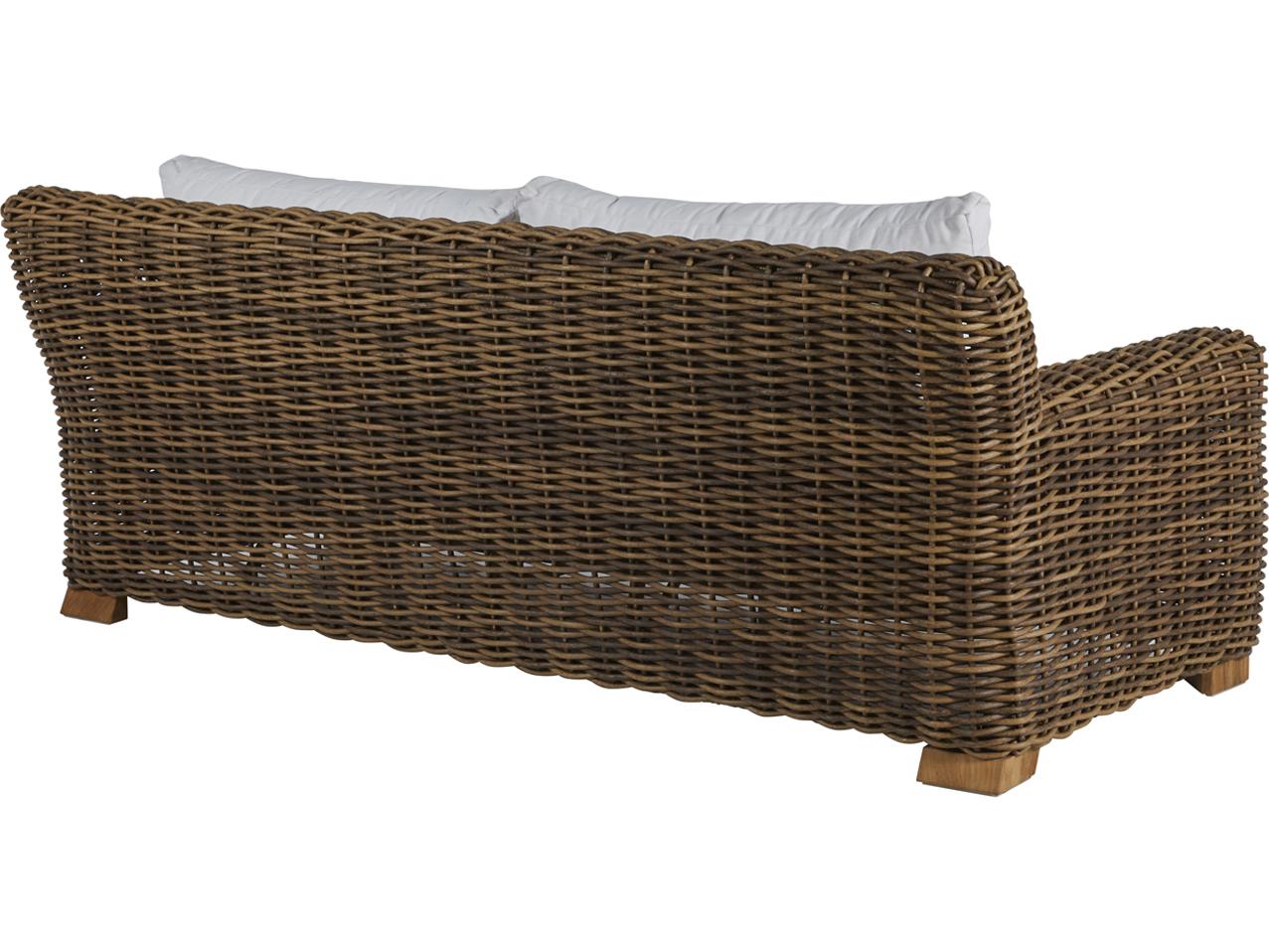 Summer Classics Montauk Wicker Patio Sofa