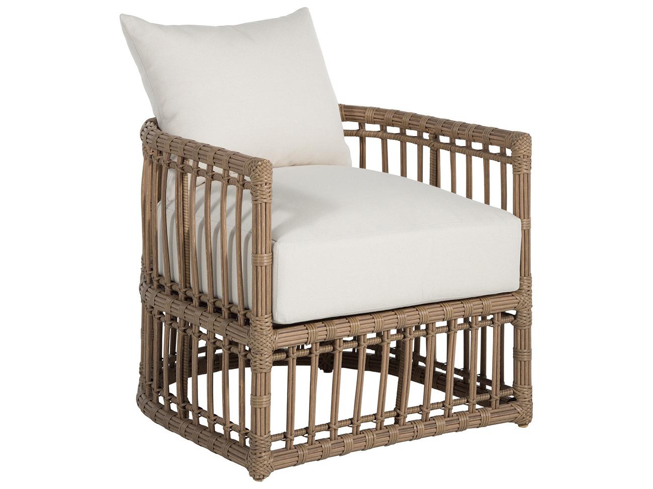 Summer Classics Newport Wicker Barrel Chair