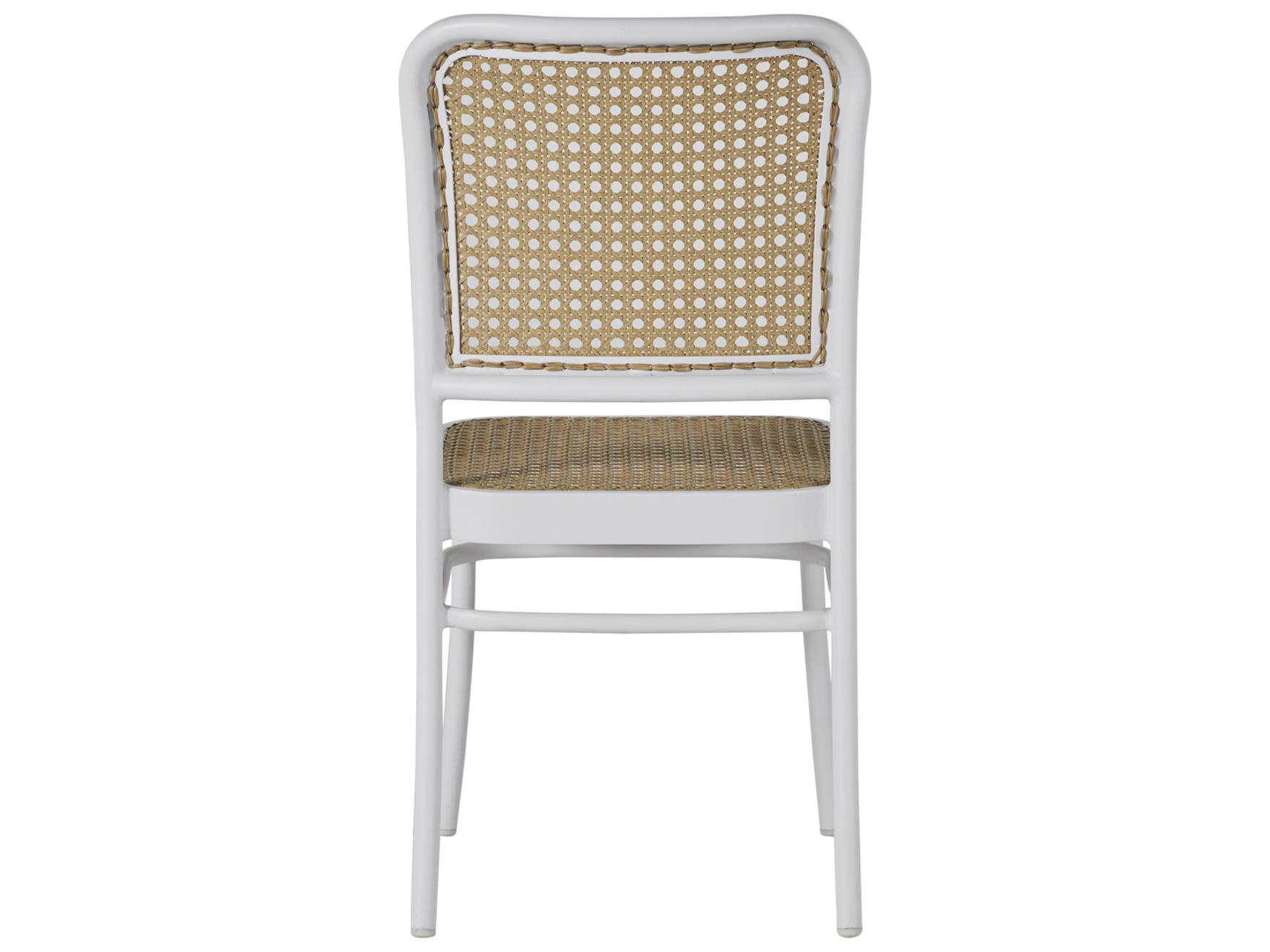 Summer Classics Bordeaux Aluminum Outdoor Patio Dining Side Chair