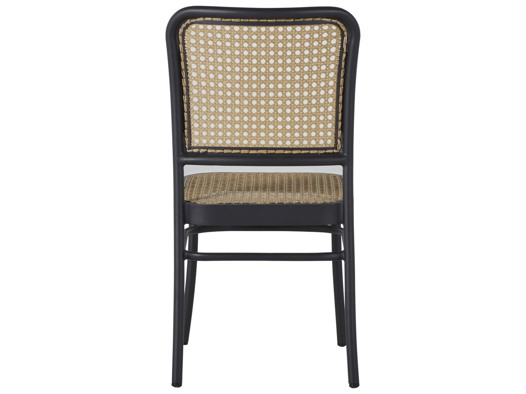 Summer Classics Bordeaux Aluminum Outdoor Patio Dining Side Chair