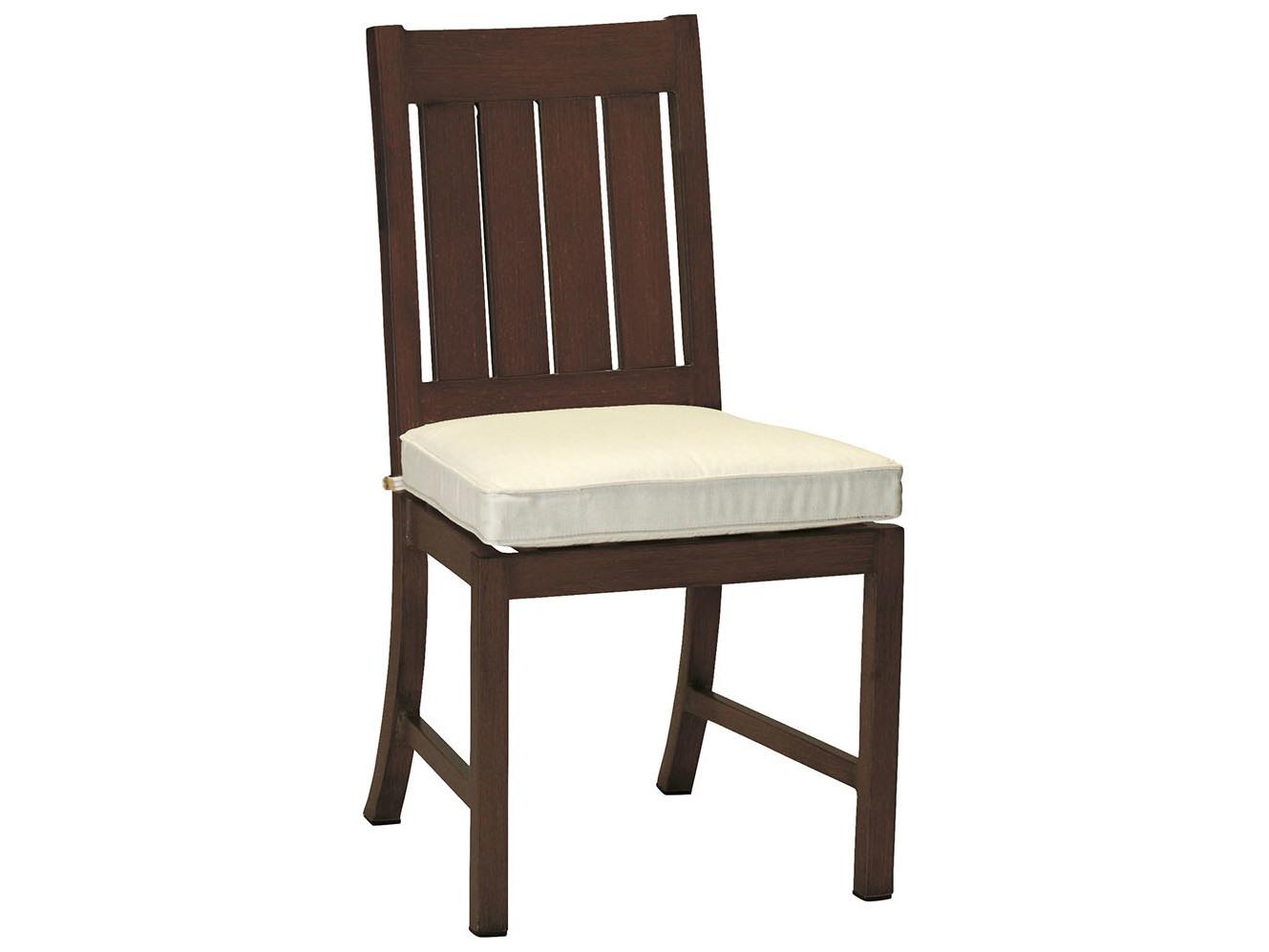 Summer Classics Club Aluminum Club/Croquet Patio Dining Side Chair