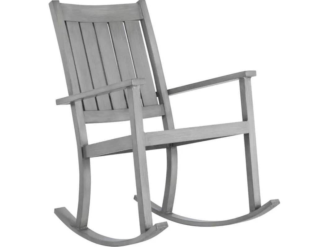 Summer Classics Club Aluminum Slatted Rocker in Oyster