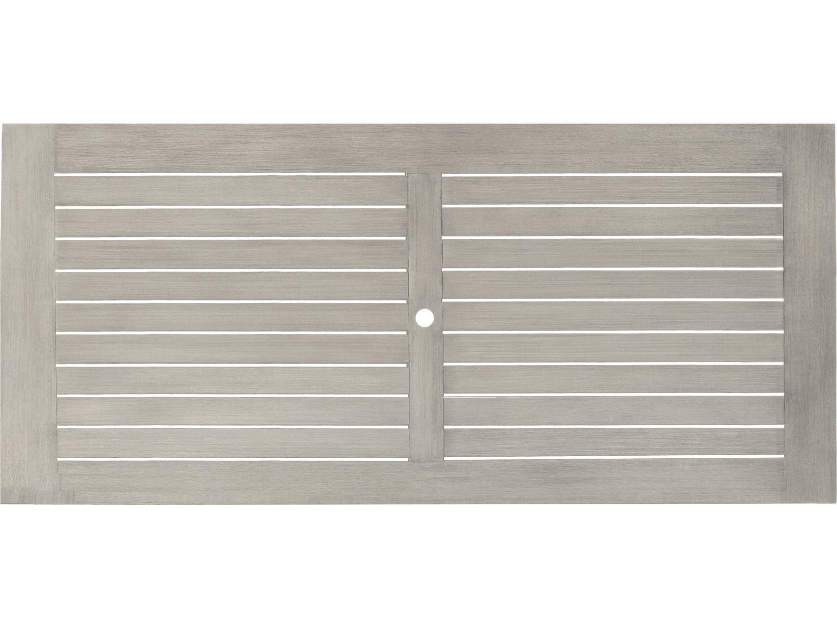 Summer Classics Club Aluminum Rectangular Dining Table