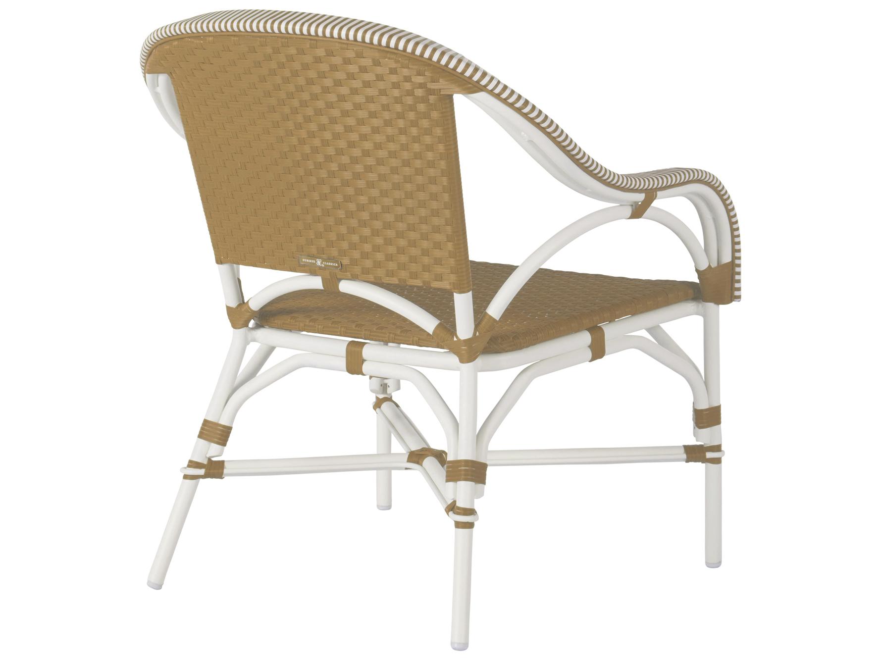 Summer Classics Savoy Aluminum Outdoor Patio Lounge Chair