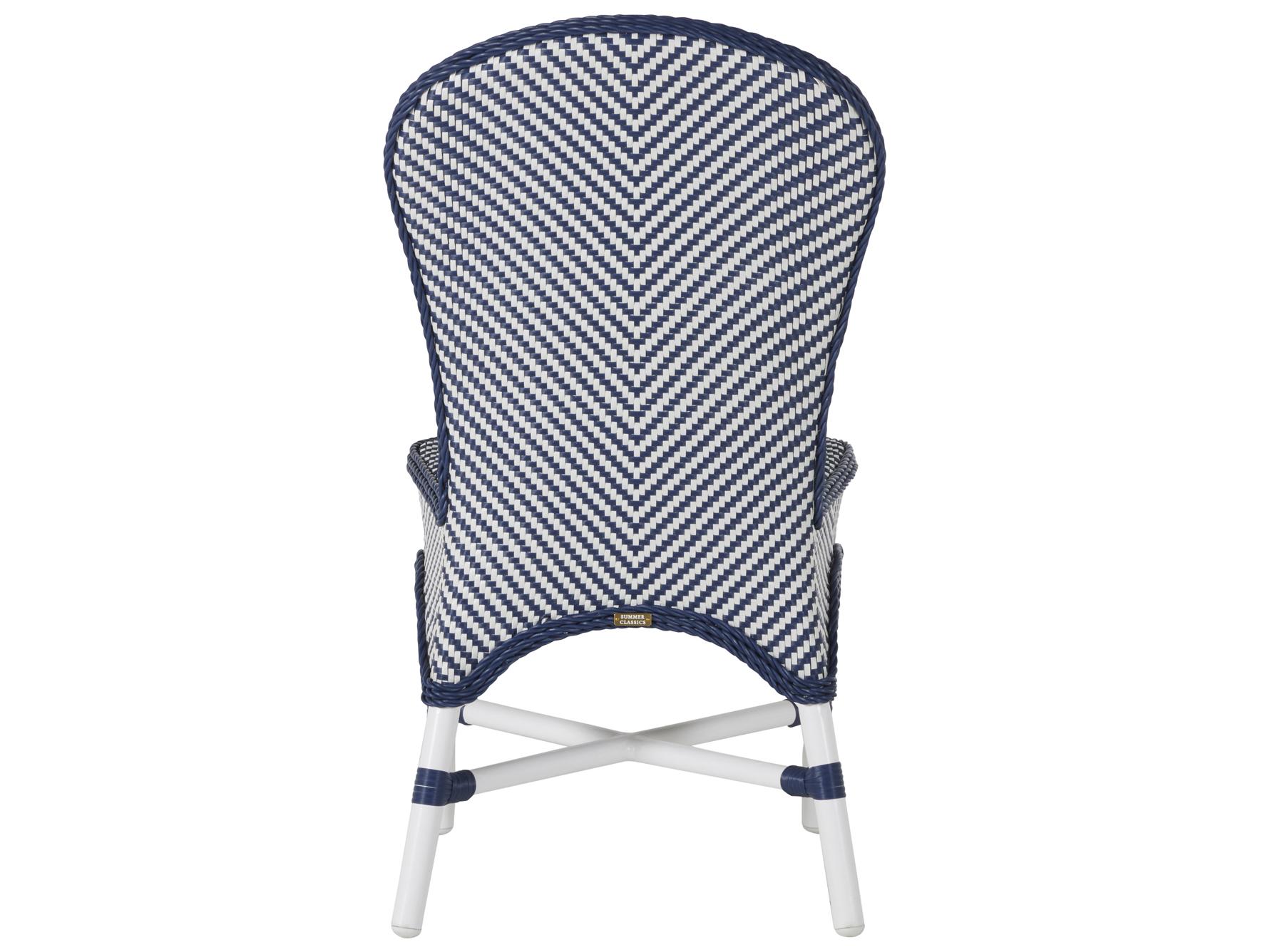 Summer Classics Savoy Aluminum Outdoor Dining Side Chair