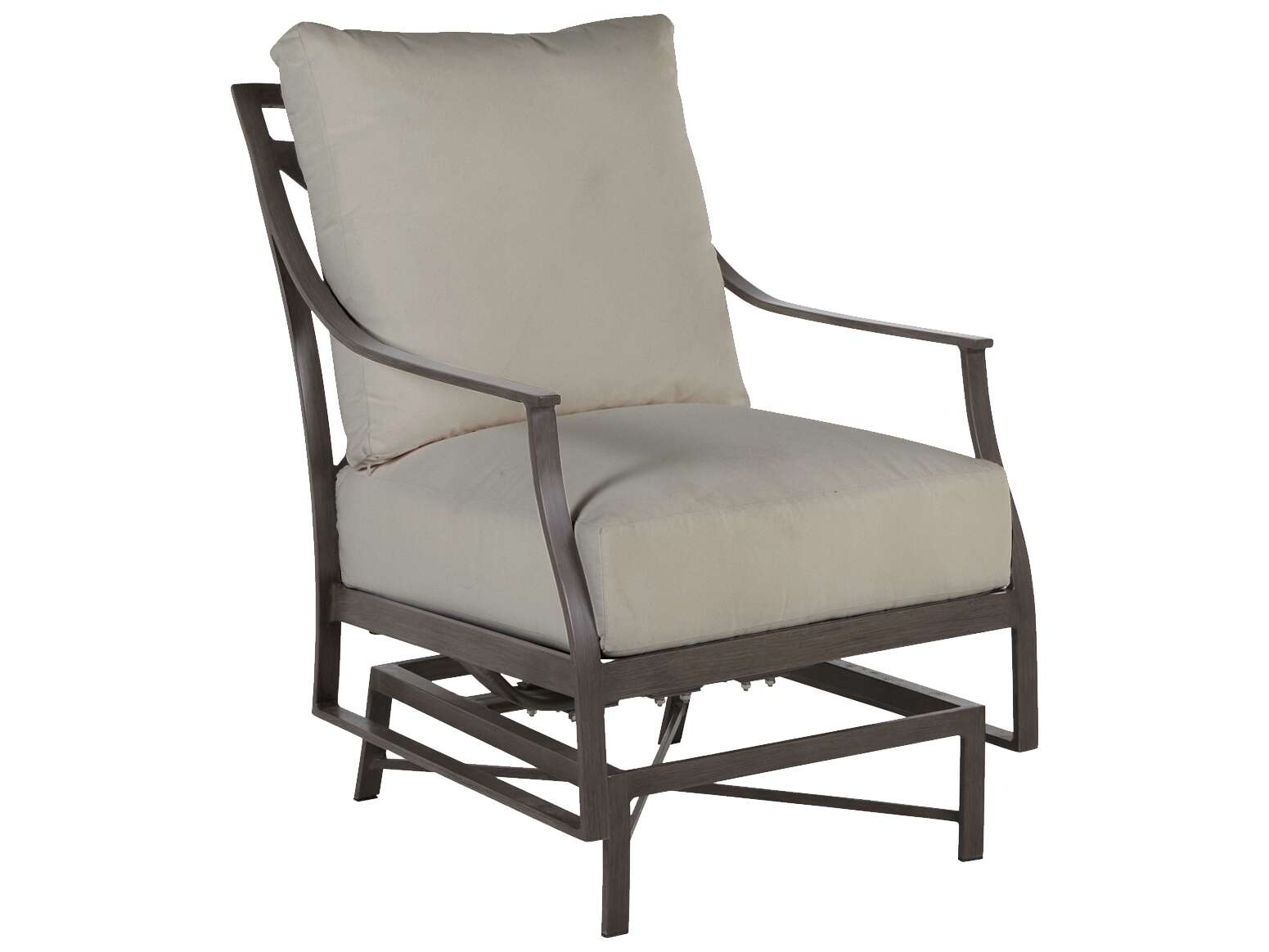 Summer Classics Monaco Quick Ship Wrought Aluminum Cushion Lounge Chair
