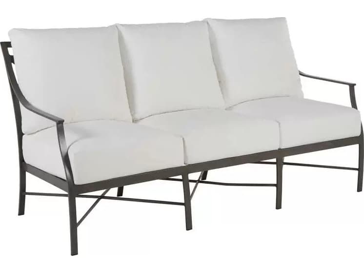 Summer Classics Monaco Aluminum Slate Gray Sofa