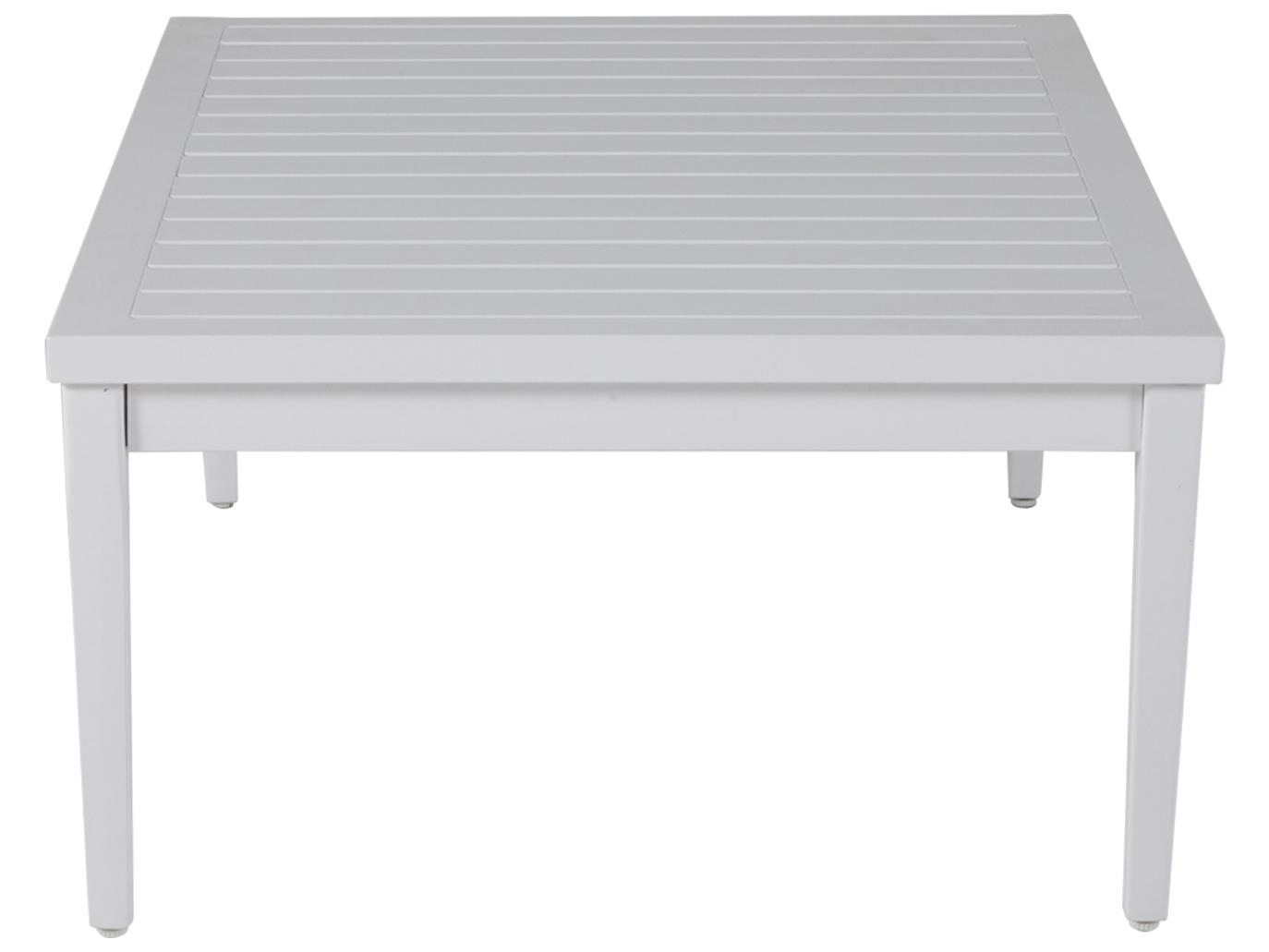 Summer Classics Brookside Aluminum Rectangular Patio Coffee Table