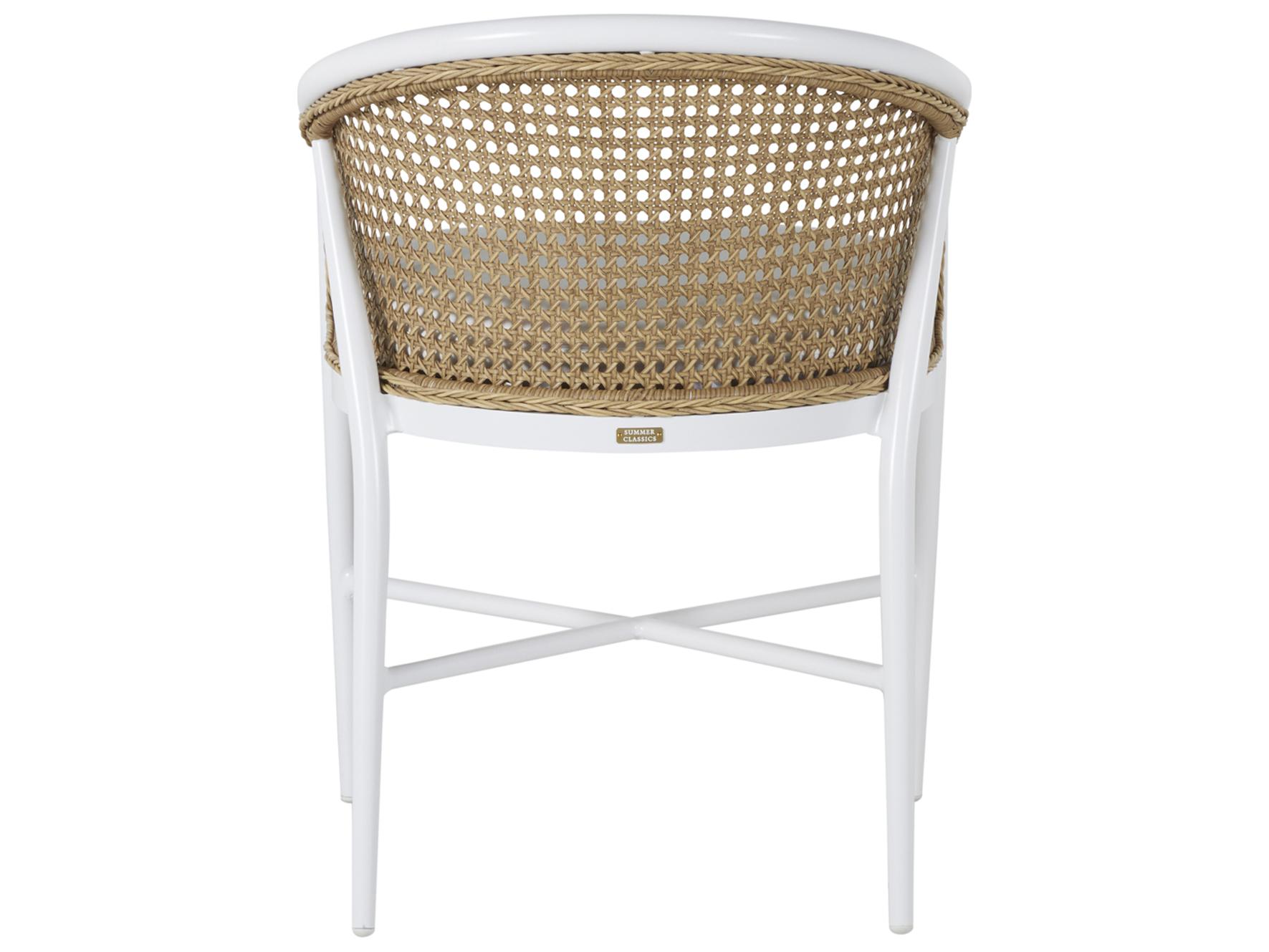 Summer Classics Havana Aluminum Outdoor Patio Dining Arm Chair